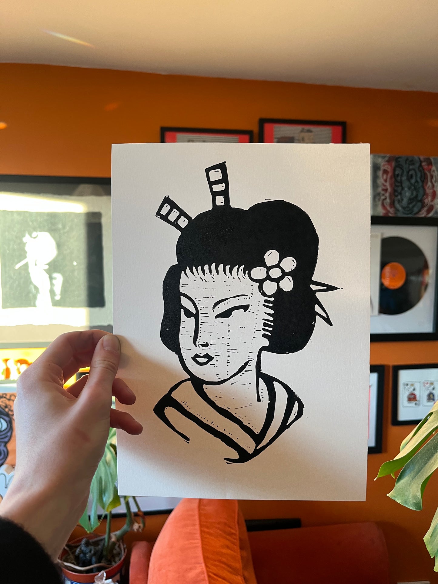 A4 Geisha Lino