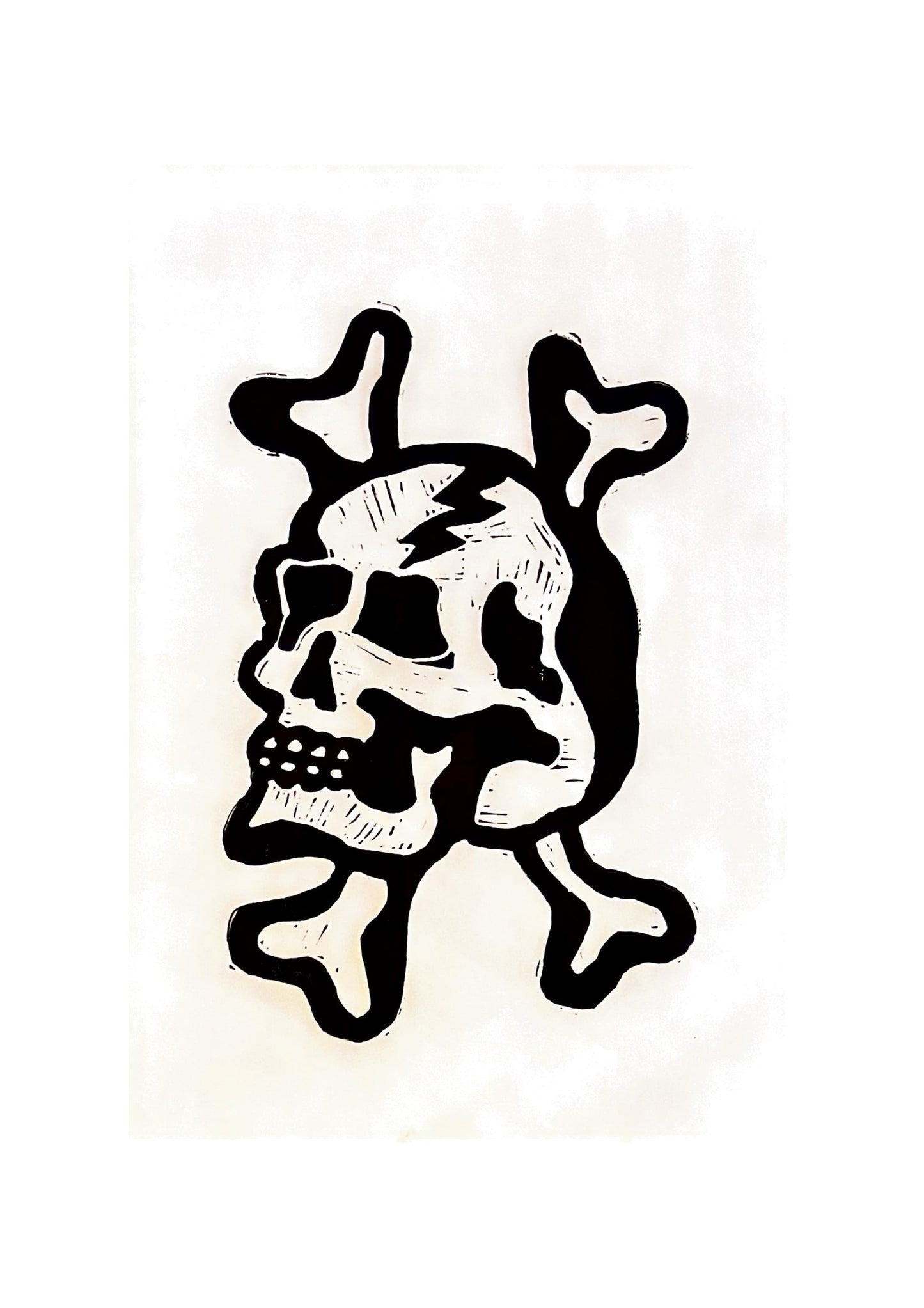 A4 LINO SKULL